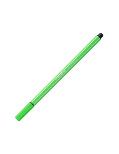  C/10 rotulador stabilo pen 68 fluo verde nº033 punta 1,omm 